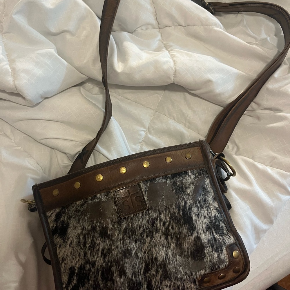 STS Ranchwear Womens STS Cowhide Mae Crossbody